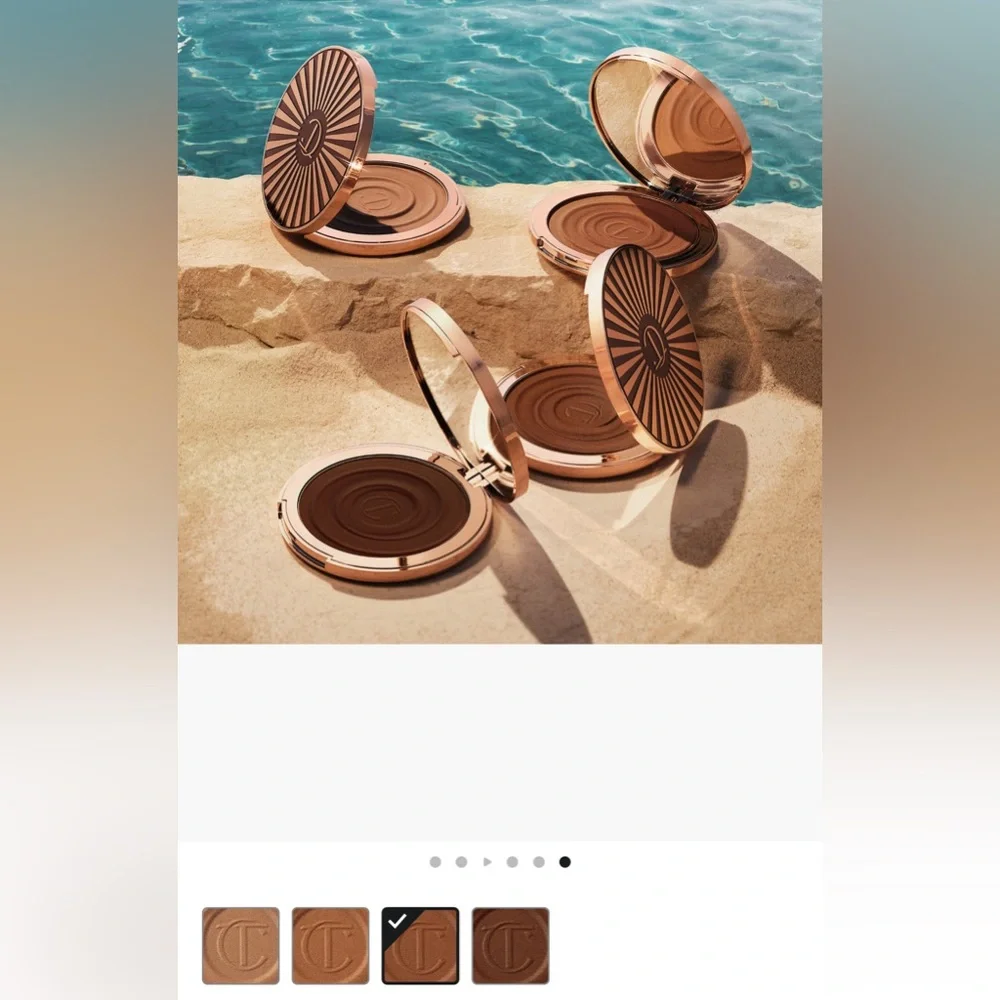Charlotte Tilbury BEAUTIFUL SKIN SUN-KISSED GLOW BRONZER 3 TAN